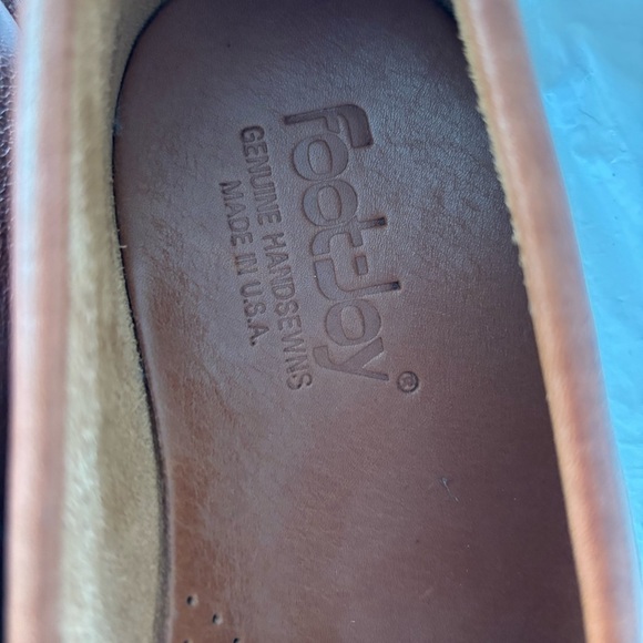 NEOT Foot Joy Club Casuals leather loafers tan golf shoes 79054 SZ 10  No box main image 13